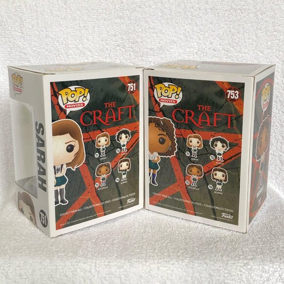 2020 Sarah & Rochelle Funko Pops 751 & 753 BNIP!! - Picture 2 of 2